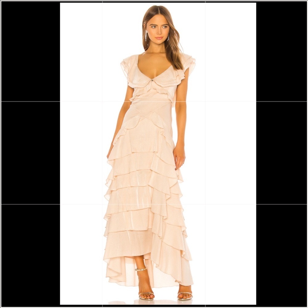 SAU LEE | ROSIE GOWN IN BLUSH | UNWORN, TAGS ON
